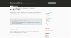 Desktop Screenshot of englishtricks.com